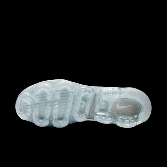 Nike Air Vapormax Flyknit Platinum Gray Running Athletic Shoes Size 7.5 - Picture 6 of 16